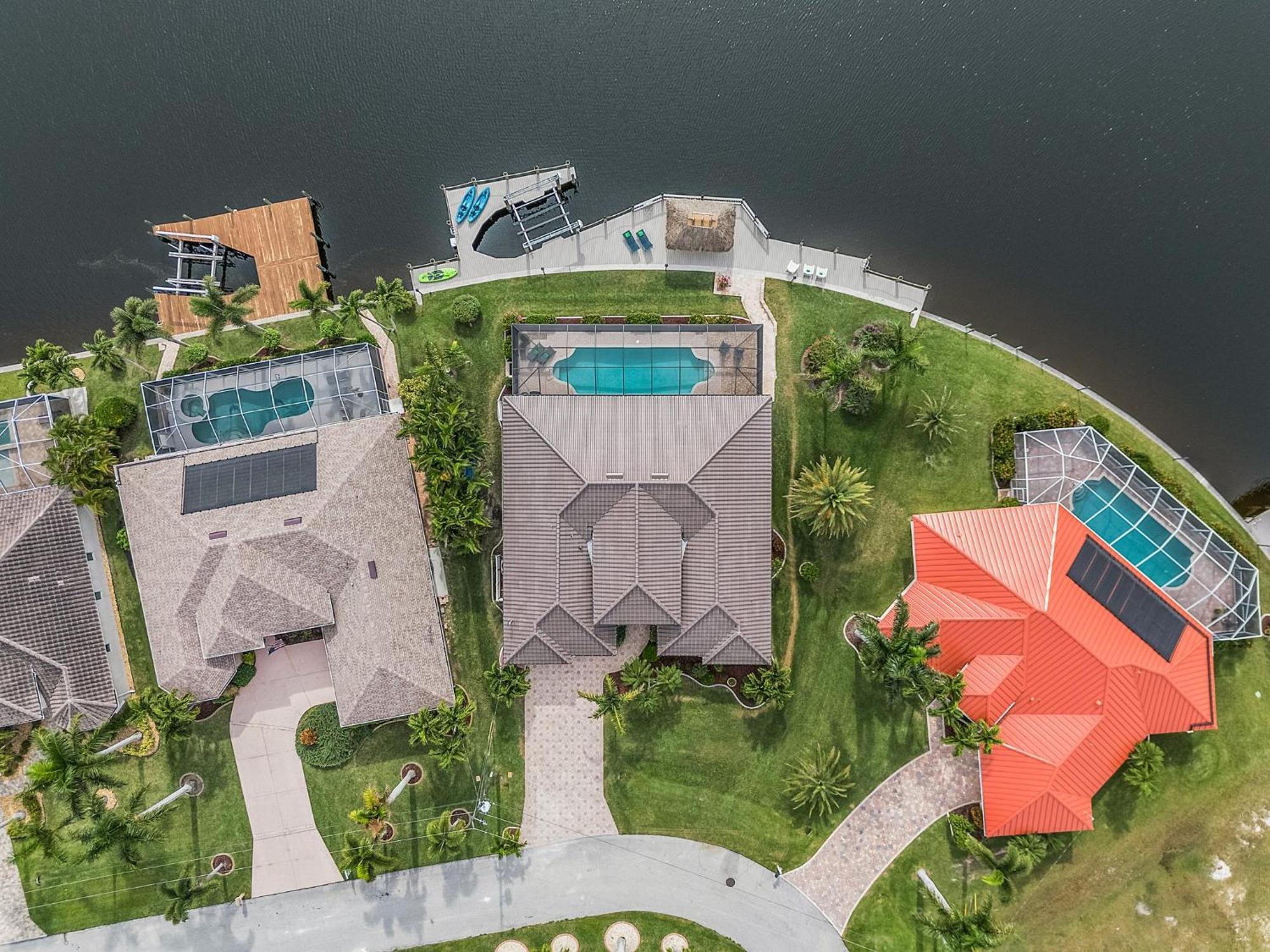 Villa Salty Shoreline, Cape Coral Exterior photo