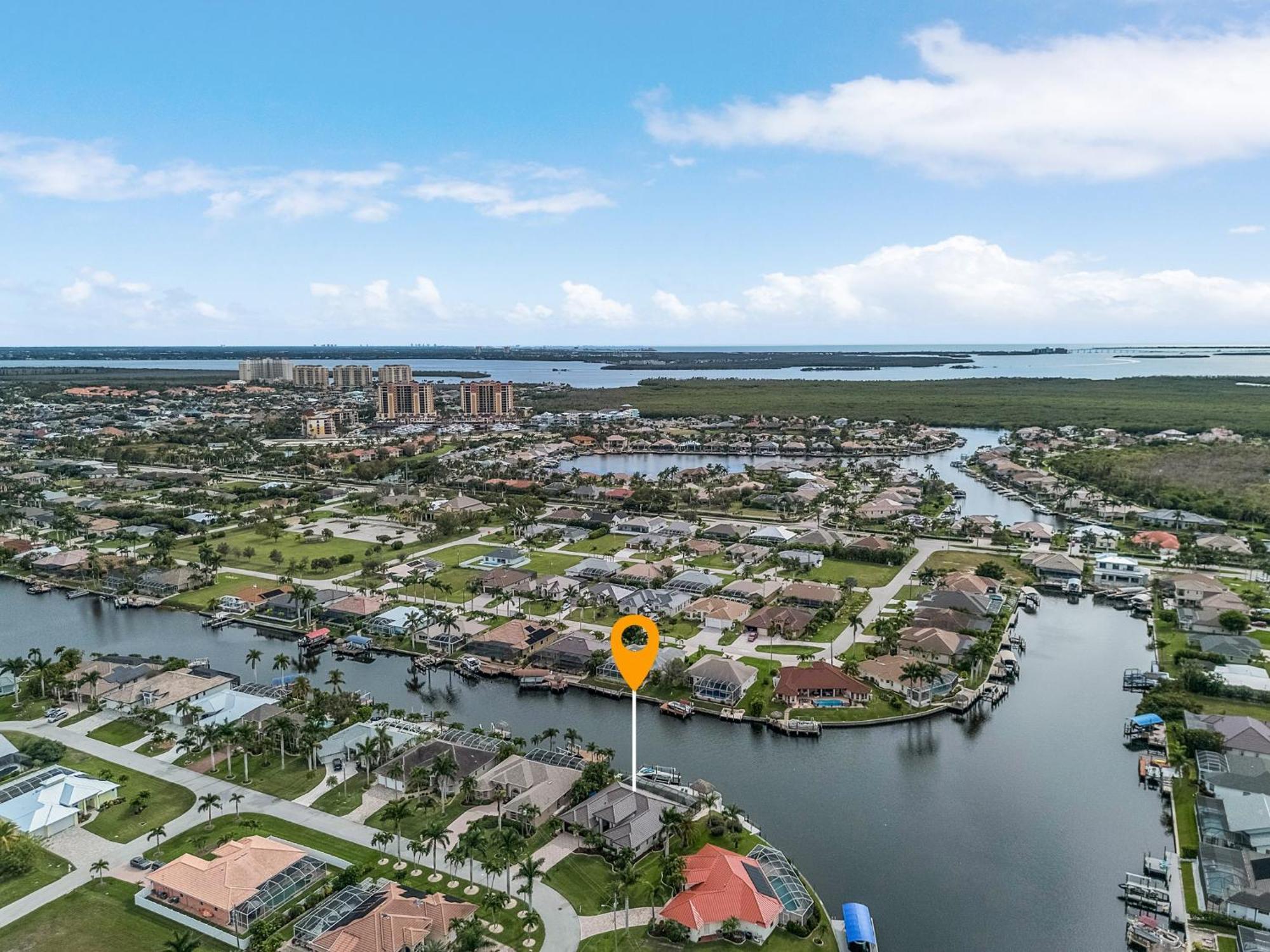 Villa Salty Shoreline, Cape Coral Exterior photo